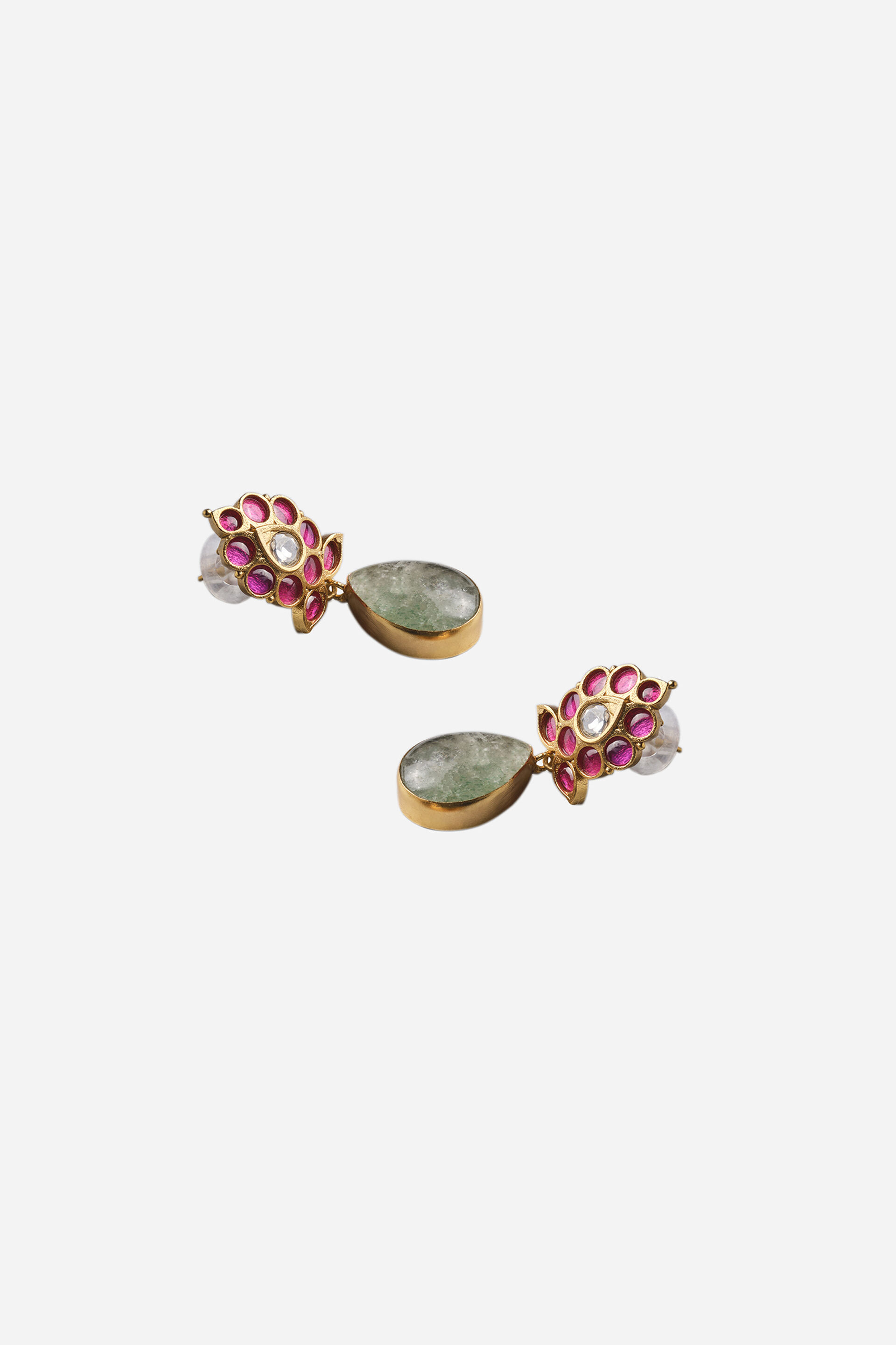 Elegant Flower Drop Earrings, , image 3